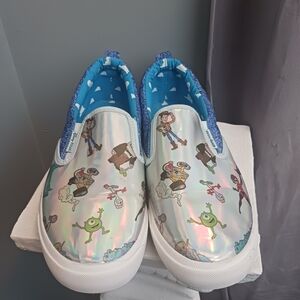 Size 11 Slip-On Shoes - Multicolor